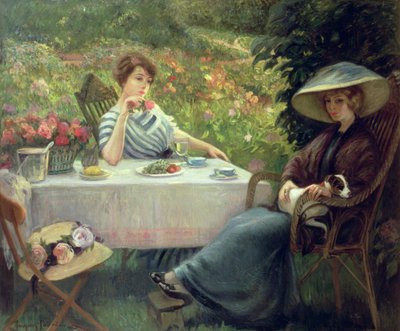 Tea Time by Jacques Jourdan